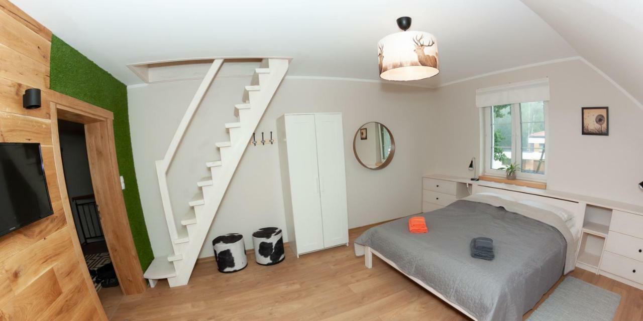 Mazurska Gajowka Apartment Ruciane-Nida Luaran gambar